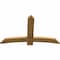 Ekena Millwork Bellingham Rough Sawn Timber Gable Bracket, Western Red Cedar, 60"W x 38"H x 2"D x 6"F, 15/12 Pitch GBW060X38X0206BEL00RWR - alternate 4